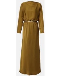 Max Mara - Pentola Satin Cocktail Dress - Lyst