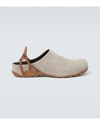 ROA - Fedaia Suede Clogs - Lyst