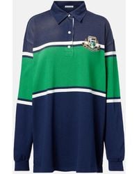 Acne Studios - Polopullover Aus Baumwoll-Jersey - Lyst
