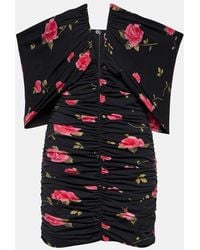 Magda Butrym - Printed Mini Dress For - Lyst