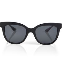 Versace Gafas de sol Greca de acetato - Negro