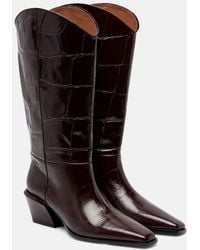 Paris Texas - Westernstiefel Bettina 25 Aus Leder - Lyst