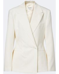 Rohe - Double-Breasted Virgin Wool Blazer - Lyst
