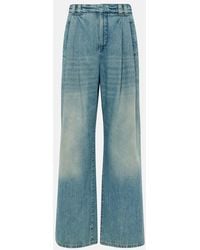 Brunello Cucinelli - High-Rise Wide-Leg Jeans - Lyst