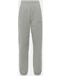 The Attico - Penny Cotton Jersey Sweatpants - Lyst