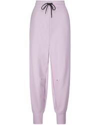 Nike Tech Fleece Cotton-blend Sweatpants - Purple