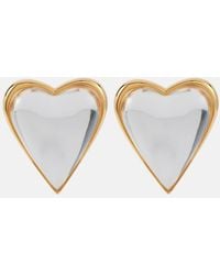 Alaïa - Verzierte Ohrringe Bombe Heart - Lyst