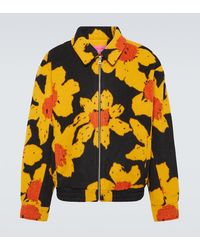 The Elder Statesman - Senna Wool And Cashmere Bomber Jacket - Lyst