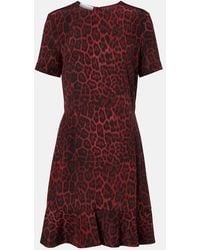 Stella McCartney - Stella Iconics Silk Cady Minidress - Lyst