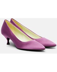 Herbert Levine - Pump Du Jour Satin Pumps - Lyst
