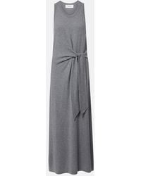 Lisa Yang - Angeline Cotton And Cashmere Maxi Dress - Lyst