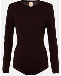 Jardin Des Orangers - Wool And Cashmere Bodysuit - Lyst