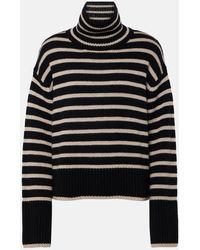 Lisa Yang - Fleur Striped Cashmere Sweater - Lyst