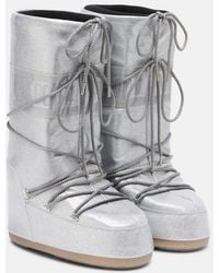 Moon Boot - Icon Glitter Knee-High Snow Boots - Lyst