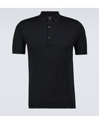 John Smedley - Adrian Cotton Polo Shirt - Lyst