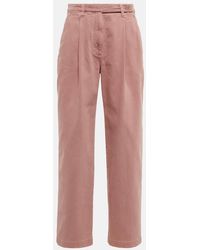 Brunello Cucinelli - High-Rise Straight Jeans - Lyst