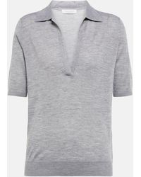 Gabriela Hearst - Frank Cashmere And Silk T-Shirt - Lyst