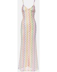 Missoni - Maxikleid Aus Haekelstrick - Lyst