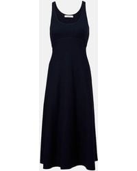 Dorothee Schumacher - Rib Romance Cotton-Blend Midi Dress - Lyst