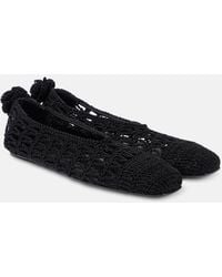 Magda Butrym - Crochet Ballet Flats - Lyst