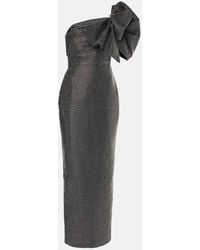 Solace London - Abito Lungo Candi Con Cristalli - Lyst
