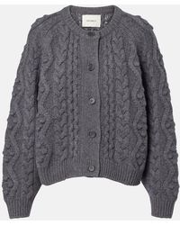 Lisa Yang - Winroe Cable-Knit Cashmere Cardigan - Lyst