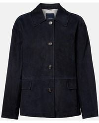 Max Mara - Charme Suede Jacket - Lyst