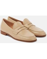 Gianvito Rossi - Georgie Nuit Patent Leather Loafers - Lyst