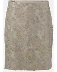 Dorothee Schumacher - Sequined Pencil Midi Skirt - Lyst