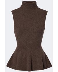Rohe - Ribbed Wool And Cashmere Turtleneck Top - Lyst