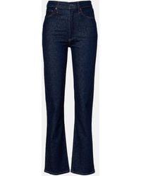 Agolde - 90's Pinch Waist High-Rise Straight Jeans - Lyst