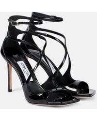 Jimmy Choo - Azia 95 Patent Sandal - Lyst
