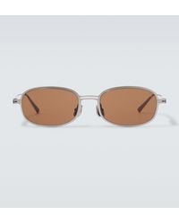 Brunello Cucinelli - Oval Sunglasses - Lyst