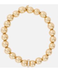 Sydney Evan - Cocktail 14kt Gold Beaded Bracelet With Diamonds - Lyst