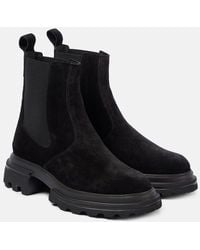 Hogan - Sonia Leather Chelsea Boots - Lyst