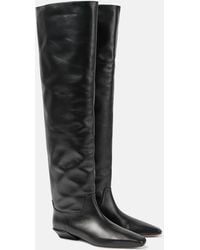 Paris Texas - Bettina Leather Over-The-Knee Boots - Lyst