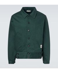 Bode - Knolly Brook Cotton Twill Jacket - Lyst