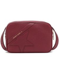 Golden Goose Star Mini Leather Belt Bag - Red