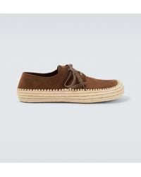 Loewe - Chaussures Rio En Daim - Lyst
