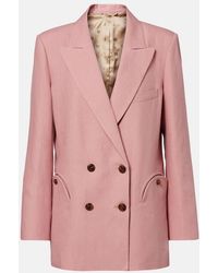 Blazé Milano - Everynight Linen Blazer - Lyst