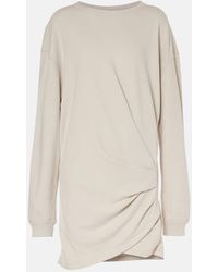 Isabel Marant - Minikleid Pipper Aus Baumwoll-Jersey - Lyst