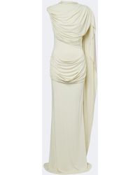 De La Vali - Draped Jersey Gown - Lyst