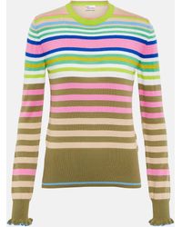 RED Valentino - Cotton And Wool-blend Sweater - Lyst