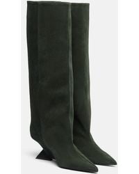 The Attico - Cheope 105 Suede Knee-High Boots - Lyst