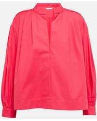 Co. - V-Neck Tton Blouse - Lyst