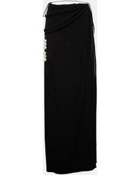 Magda Butrym - Embellished Maxi Skirt - Lyst