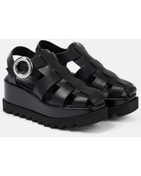 Stella McCartney - Elyse Platform Fisherman Sandals - Lyst
