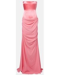 Alex Perry - Robe Aus Seide - Lyst