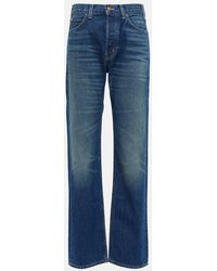 Nili Lotan - Smith Mid-rise Straight Jeans - Lyst