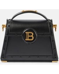 Balmain - B-Buzz Dynasty Small Leather Shoulder Bag - Lyst